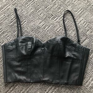 BCBG Crop top/corset